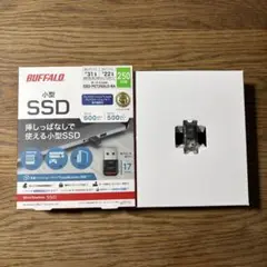 BUFFALO 小型SSD 250GB SSD-PST250U3-BA