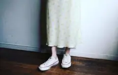 flower print bias skart oshimarei