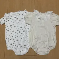 新品タグ付き　アプレレクール ロンパース 80 apres les cours
