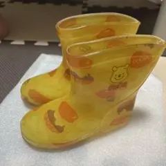 キッズ　長ぐつ　15センチ　プーさん