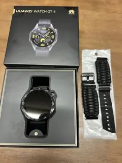 （おまけ付き）ファーウェイウォッチGT4 46mm HUAWEI ブラック