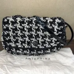ANTEPRIMA アンテプリマ ワイヤーバック ハンドバッグ 黒 白