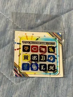 マイナビオールスターゲーム 2025 12球団ロゴアクリルピンバッジ