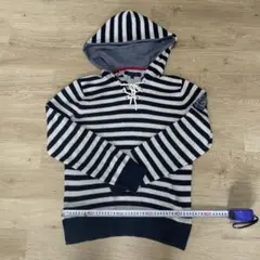 【TOMMY HILFIGER 】ニットパーカー　size：L