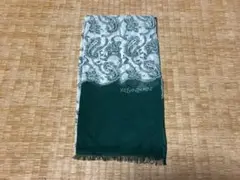 Yves Saint Laurent イブサンローラン ペイズリー柄 ストール