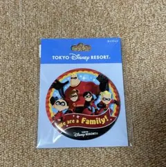 ディズニーリゾート　缶バッジ　ミスターインクレディブル