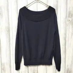 UNIQLO ユニクロ (M)　エクストラファインメリノ ボートネック セーター