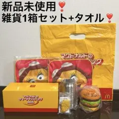 【新品*未使用】マクドナルド サマーチャンスバッグ 2025 雑貨5点セット