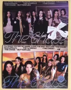 Hearts2Hearts H2H The Chase CD 2枚セット トレカ