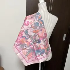 未使用THAI SILKスカーフ☆タイシルク100%