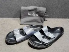 超レア品　BERLUTI ベネチアレザー サンダル S6362-002_icaria-venezia-calf-