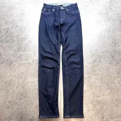 美品【B-Three】ビースリー/デニム風レギンスパンツ/1/美脚デニム 伸縮◎