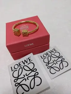 【新品正規品】LOEWE アナグラム カフ ブレスレット
