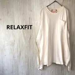 RELAXFIT ロングシャツ ロンT リラックスフィット21