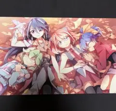 ミッドナイトブルー　雨濡れ　柚子　セレナ　リン　瑠璃　遊戯王　プレイマット b ミッドナイトブルー 柚子 セレナ リン 瑠璃 軍服 プレイマット