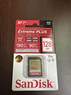 SanDisk エクストリーム プラス SDXC UHS-I カード 128GB