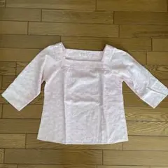 リベラル中村　OLDIES シャツ　ブラウス ピンク　刺繍　花柄　送料込　匿名