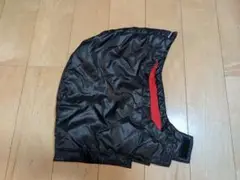 PUMA ベンチコート用フード 黒赤
