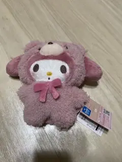 サンリオキャラクターズ　テラクマぬいぐるみ① マイメロ