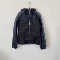 Puma ウィンドブレーカー レディースMサイズ 黒・グレー