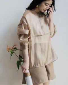 meer. メーア2way シアーオーガンジーブラウスシースルー 18,900円