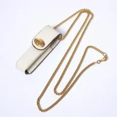 【新品】GUCCI リップケース　ネックレス　ブラック　オシャレ　GG レザー 2025年最新】gucci リップケースの人気アイテム - メルカリ