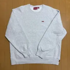 Supreme Small Box Crewneck アッシュグレー 21aw