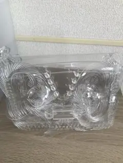 Transparent Sculptural Mini Chain Bag