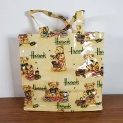 Harrods ハロッズ レディース トートバッグ アニマル柄 ベージュ ベア