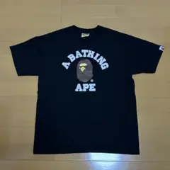 BAPE A Bathing Ape ベイプ college Tee tシャツ