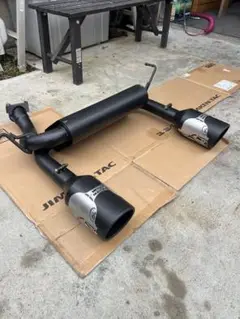 MAGNAFLOW 2本出し ブラック ラングラー JK マフラー MF 送料無料 (沖縄・離島除く) MAGNAFLOW マグナフロー 2007〜2017y