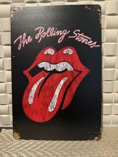 訳あり新品　The Rolling Stones ブリキ看板