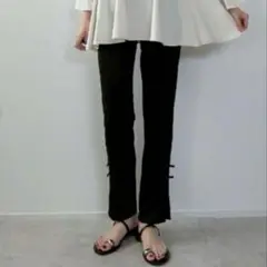 しまむらラッシュUVリボンスリット入りパンツ　ラッシュパンツ水陸両用misato