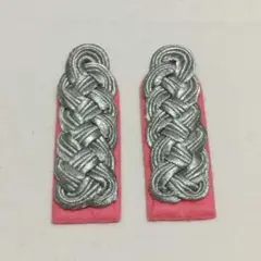 肩章 ピンク台布(縫い込みタイプ)