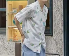 新品タグ付　アクシーズファム　クリームソーダ　ＰＴ半袖シャツ　Mサイズ　男女兼用