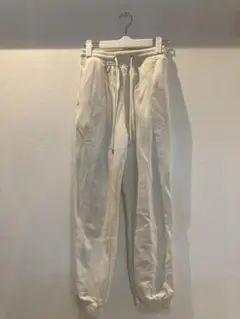 ホワイト スウェットパンツ Sサイズ