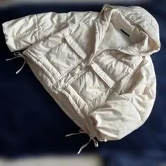 ヘザー　ゆるふわフード　ブルゾン