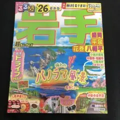 るるぶ岩手 盛岡 平泉 花巻 八幡平'26超ちいサイズ