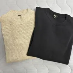 【格安】UNIQLO ユニクロ　ニット　セーター　2枚セット