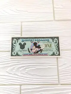 ディズニーダラー ミッキーマウス 1ドル紙幣