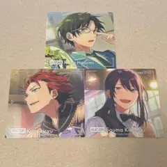 あんスタ スクエアクリアカード 蓮巳敬人 鬼龍紅郎 神崎颯馬