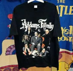 アダムスファミリー　Tシャツ メンズ　家族　全員集合　海外ドラマ