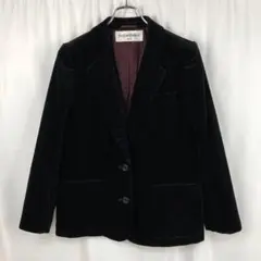 Yves Saint Laurent イヴ・サンローラン ジャケット ベロア