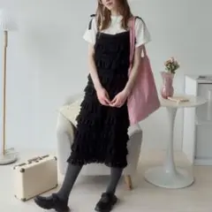 【美品】Birthday room フリルワンピース ティアード 定価7500円