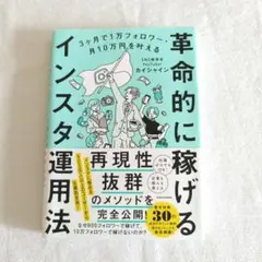 3ヶ月で1万フォロワー・月10万円を叶える 革命的に稼げるインスタ運用法