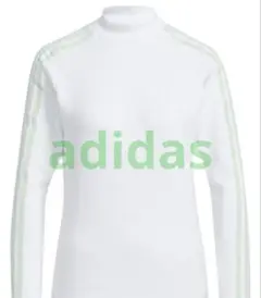 adidas モックネックシャツ　sizeＭ