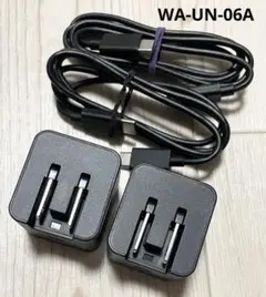 JT公式　AC充電アダプター USB-Cコード WA-UN-06A　2つセット