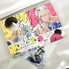 特典付き　ここのつヒロ　「今宵ツバメと見る夢は」 上下巻　完結