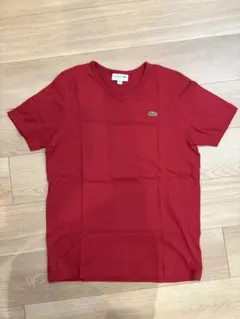 ラコステ スリムフィットTシャツ FR3 / US5 赤