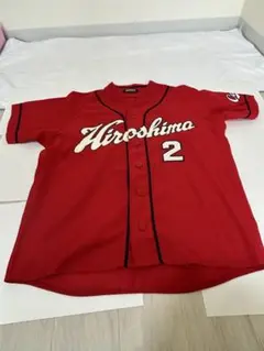 広島 ユニフォーム 背番2 東出輝裕　サイズM